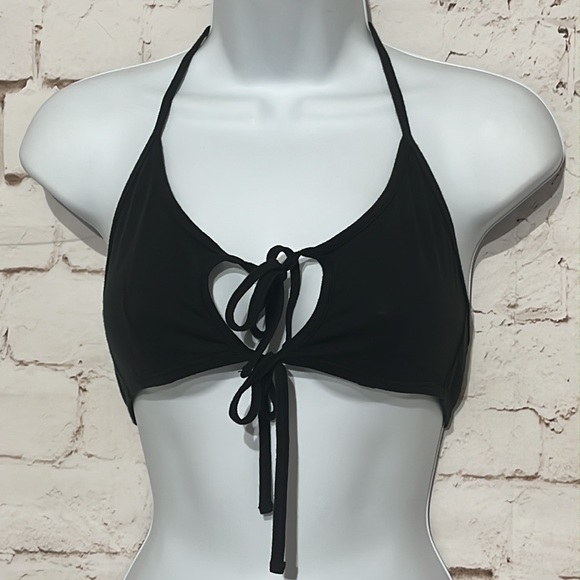 🆕Savage X Fenty Tie Front Halter Top, Size S - Picture 1 of 7